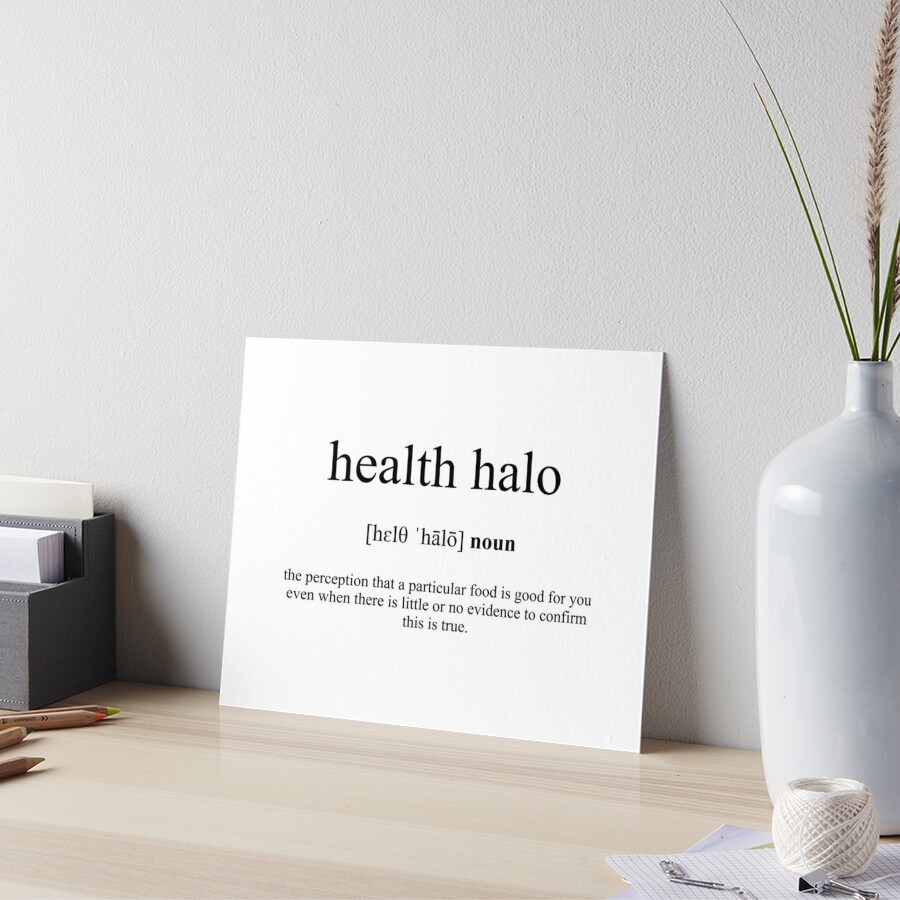 Health Halo definition' Mouse Pad | Spreadshirt