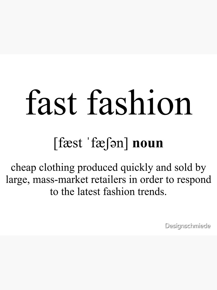 Fast Fashion Meaning