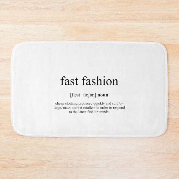 Item preview, Fast Fashion Definition | Dictionary Collection designed and sold by Designschmiede.
