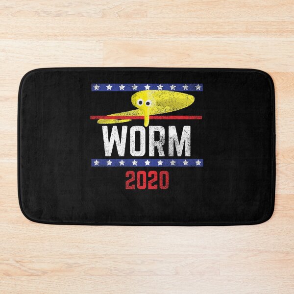 Item preview, Yellow Worm On A String Meme. Retro Style Magic Fuzzy Worm for President 2020 designed and sold by Good-Find.