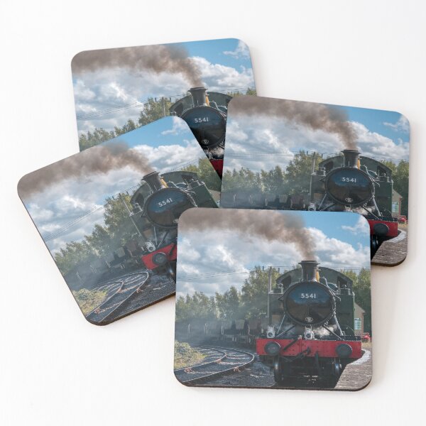 Item preview, GWR Small Prairie with a Rake of Dogfish Ballast Wagons designed and sold by Steve H Clark.