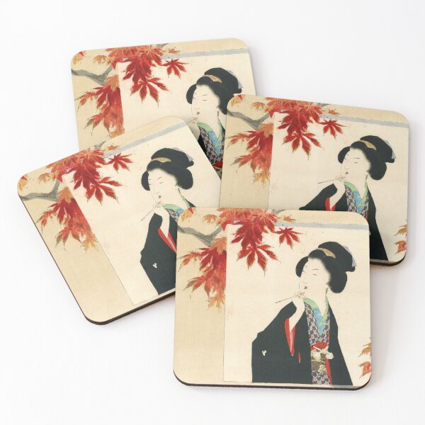 Item preview, Takeuchi Keishu - Frost painting autumn leaves designed and sold by Hangastudio.