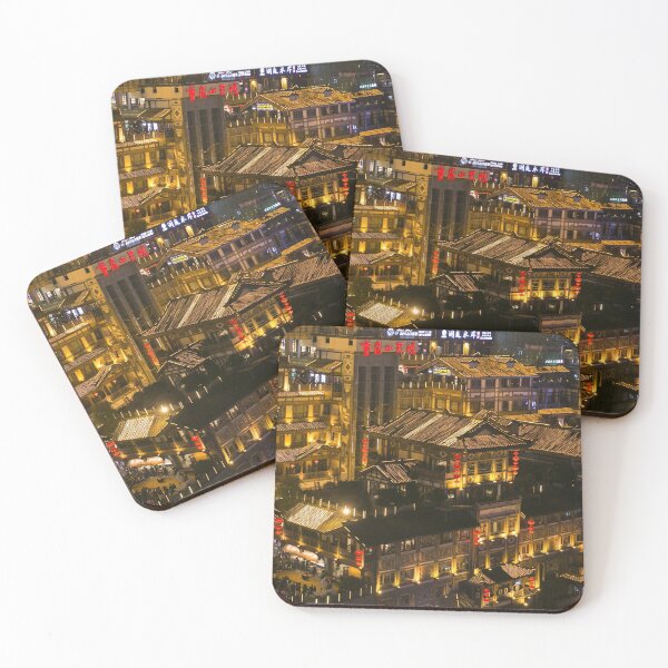 Item preview, Chongqing China Hongya Cave Night Scene designed and sold by SayAhh.