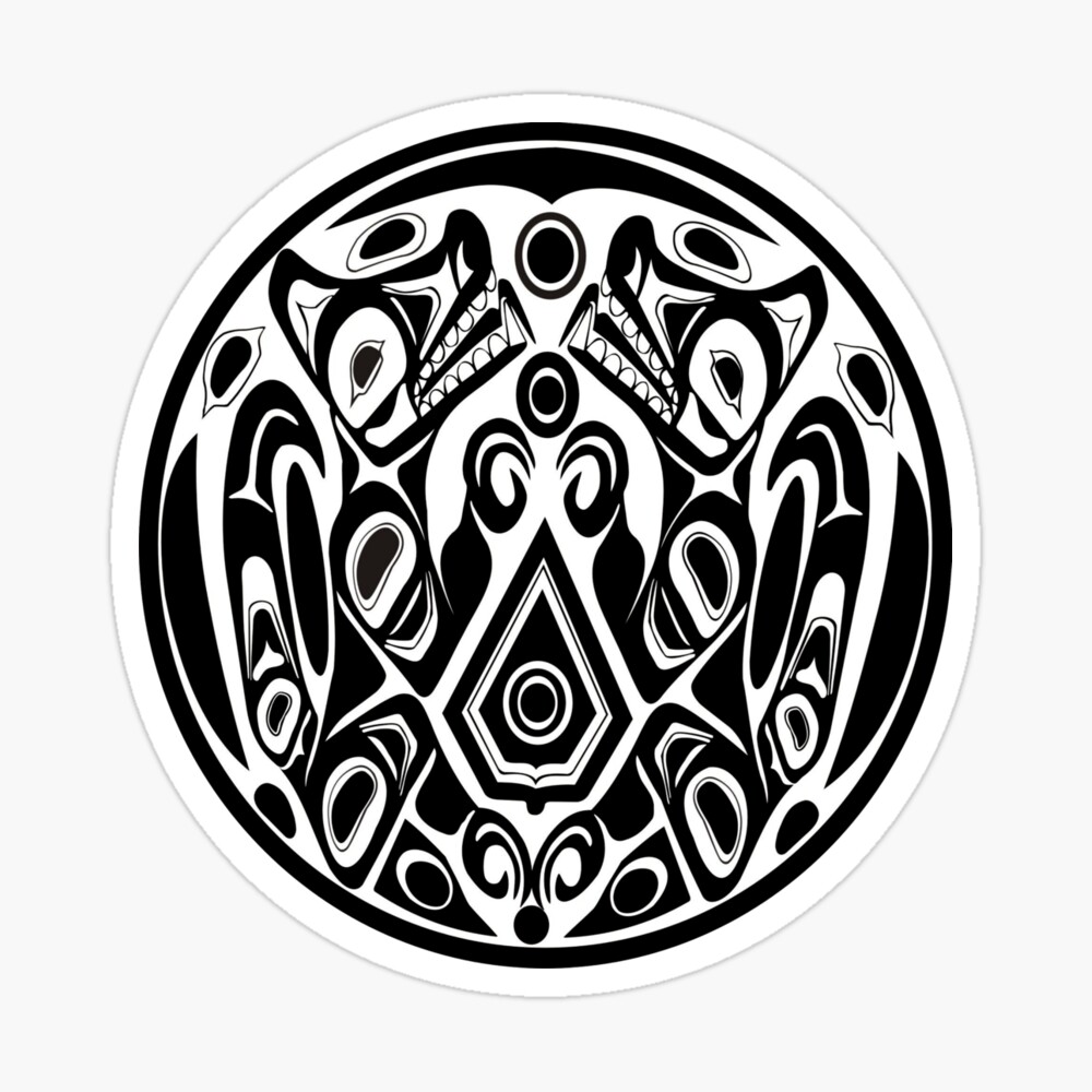 Buy Quileute Tribe Temporary Fake Tattoo Sticker set of 2 Online in India   Etsy