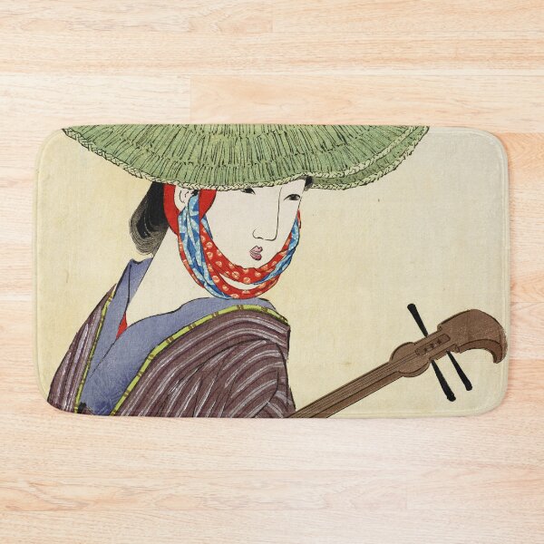 Item preview, Takeuchi Keishu - Shamisen player designed and sold by Hangastudio.