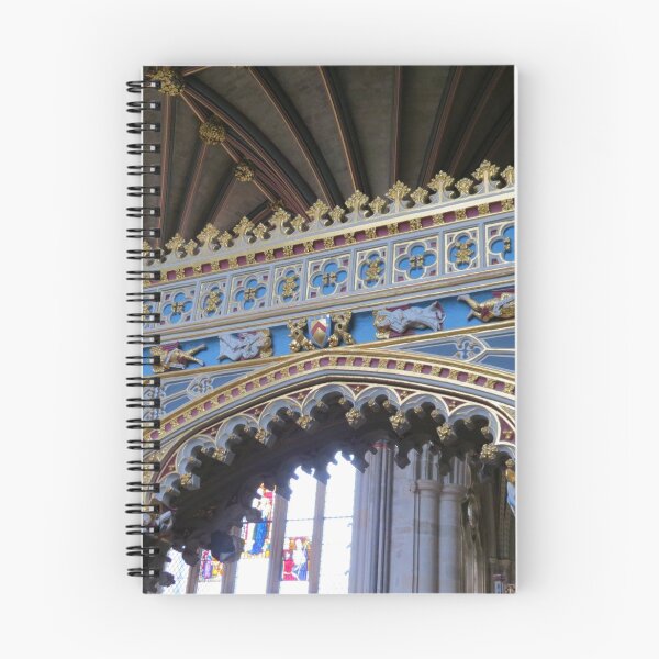 Item preview, Fine Workmanship in Gold and Blue - Exeter Cathedral designed and sold by Kathryn Jones.