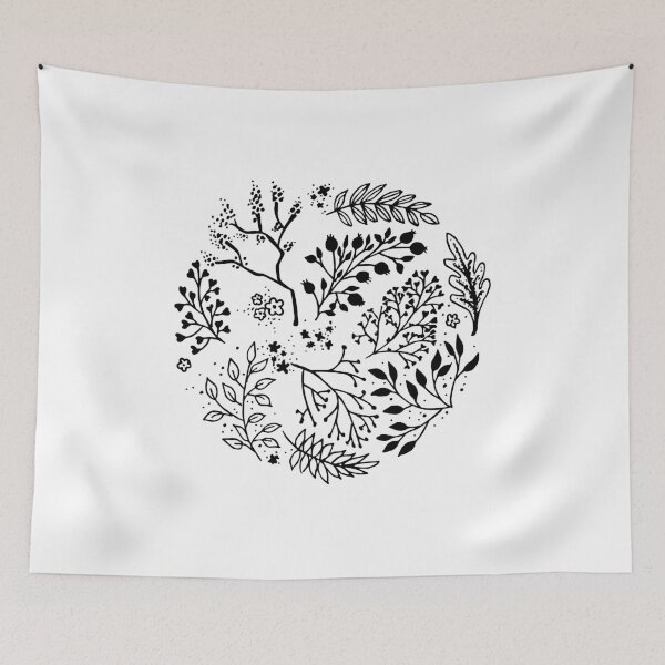 Item preview, Floral moon designed and sold by Enami.