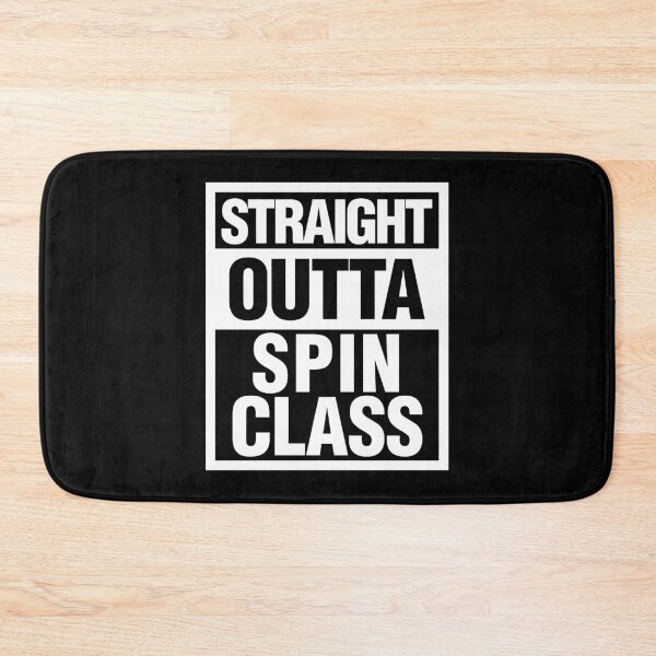 Item preview, Straight Outta Spin Class Spinning Cycling designed and sold by elhefe.