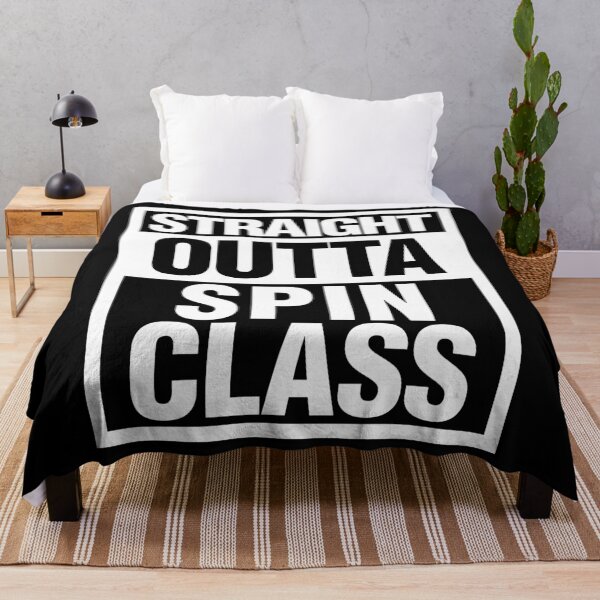 Item preview, Straight Outta Spin Class Spinning Cycling designed and sold by elhefe.