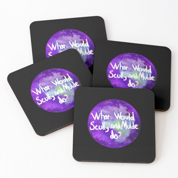 Artikelvorschau, Was würden Scully und Mulder tun - Dark Purple Palette entworfen und verkauft von Niina Niskanen.