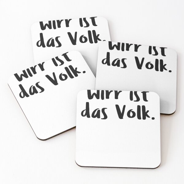Item preview, Wirr Ist Das Volk. designed and sold by The5thDesign.