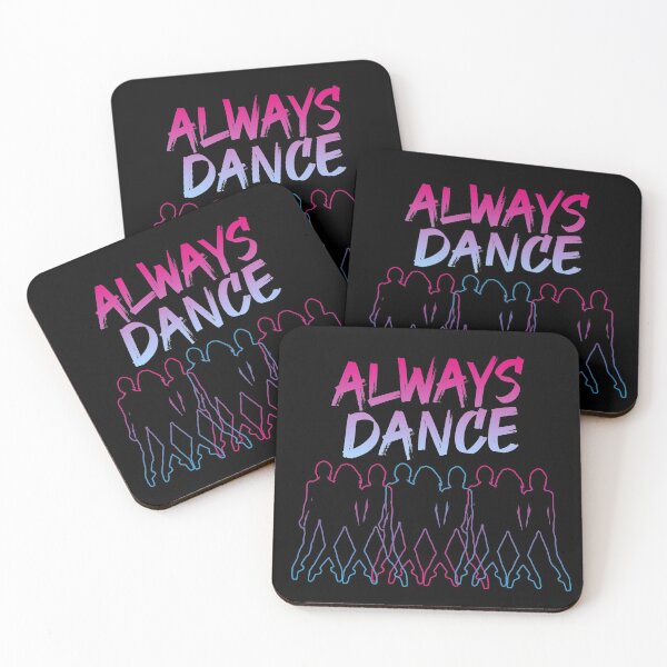 Item preview, Always Dance (Inspirational Quote for Dancers - Neon Light Logo Art) designed and sold by SassyClassyMe.