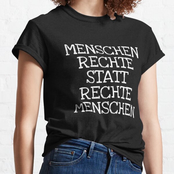 Item preview, Menschen Rechte Statt Rechte Menschen designed and sold by The5thDesign.