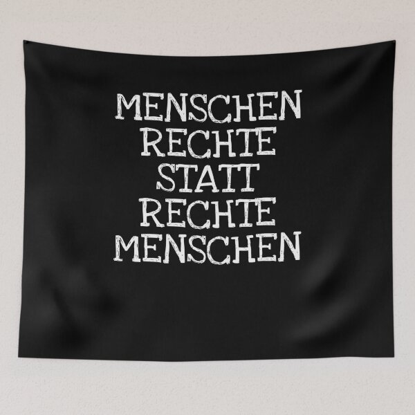 Item preview, Menschen Rechte Statt Rechte Menschen designed and sold by The5thDesign.