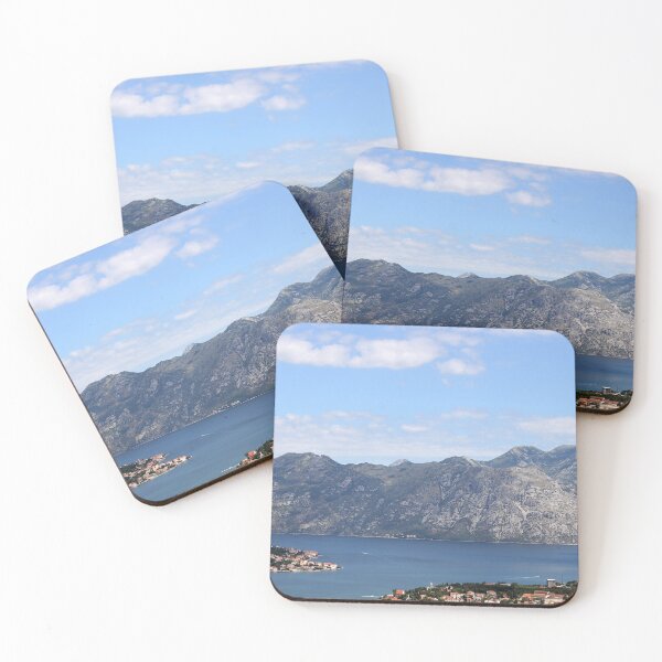 Item preview, Bay of Kotor and old town in summer season landscape Montenegro designed and sold by goceris.