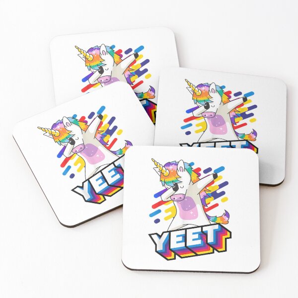 Item preview, Colorful Dabbing Dancing Unicorn T Shirt Celebration Yeet designed and sold by JonathanHyde.