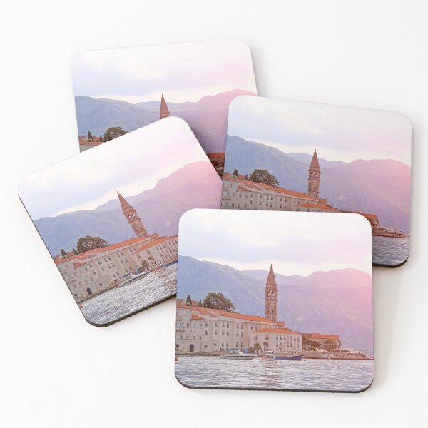 Item preview, old town Perast in summer Kotor bay Montenegro designed and sold by goceris.