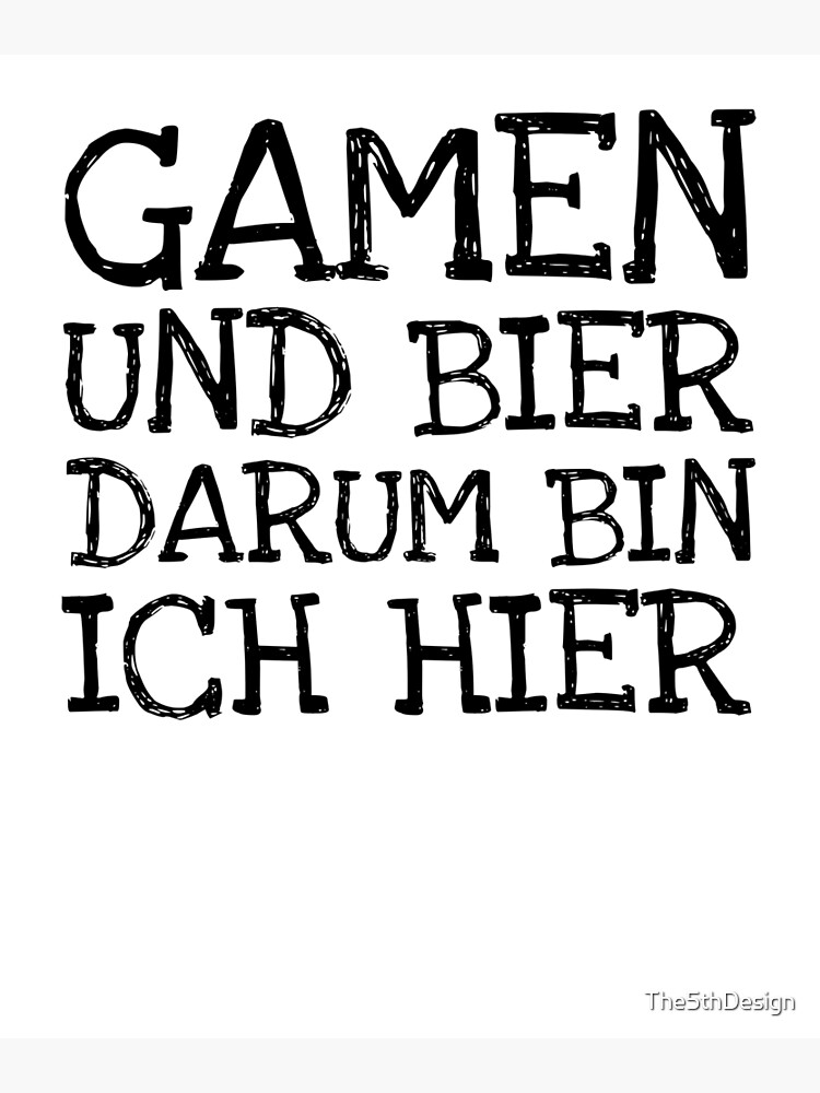 Discover Gamen and beer That"s why I"m Premium Matte Vertical Poster here