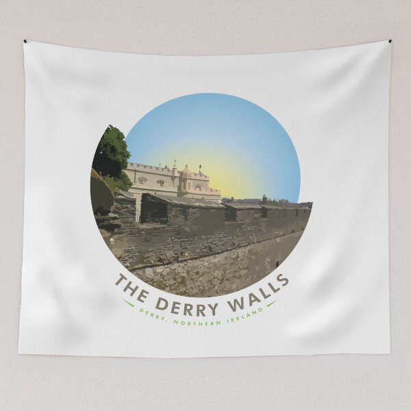 Artikelvorschau, Derry/Londonderry Walls, Nordirland entworfen und verkauft von Dominic McAfee.