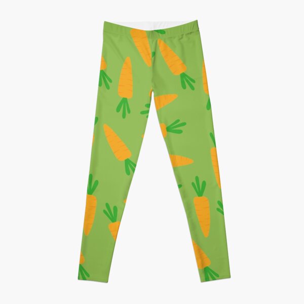 Carrot pattern Leggings