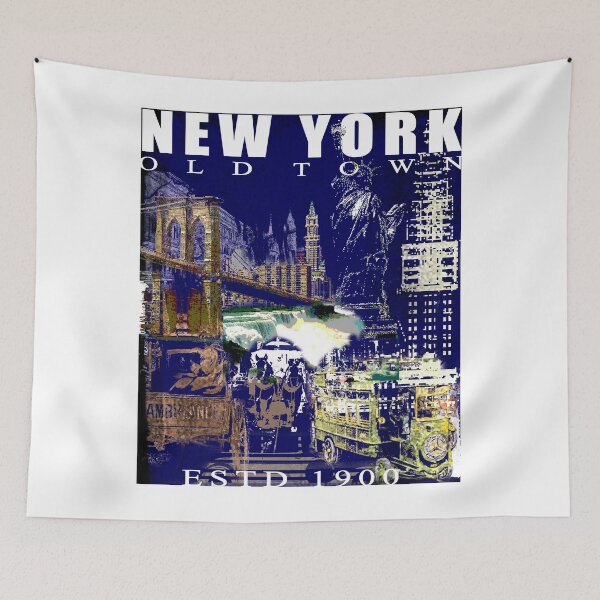 Item preview, New York - old town designed and sold by SueSakpal.