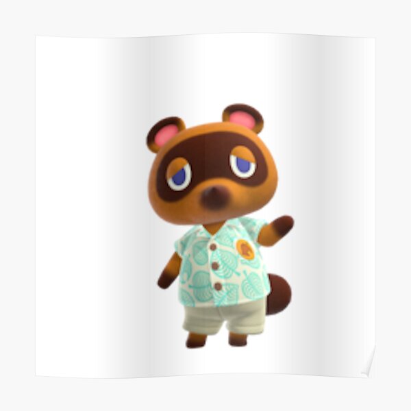 Animal Crossing Tom Nook Poster