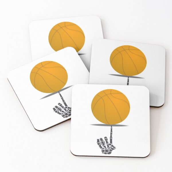 Item preview, Skeleton spinning basketball art.  designed and sold by RonaldKitama.