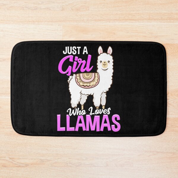 Item preview, Just A Girl Who Loves Llamas Cute & Funny Lama designed and sold by perfectpresents.