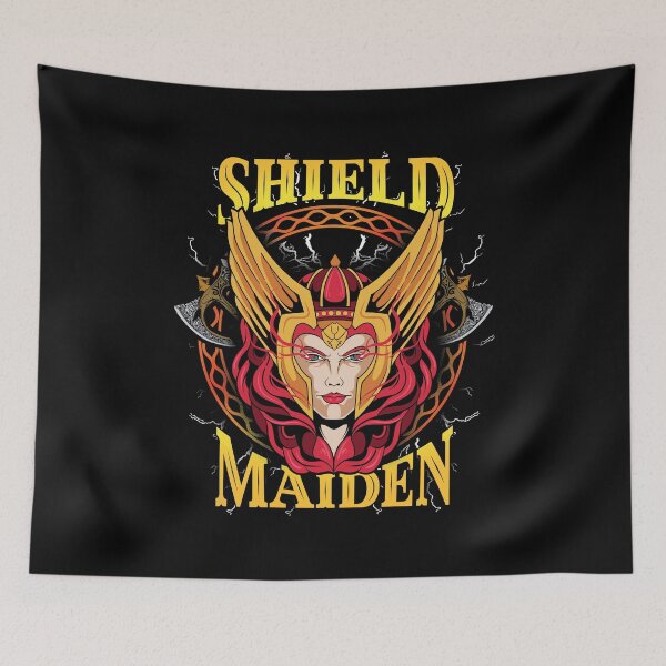 Item preview, Shield Maiden Norse Mythology Female Warrior designed and sold by perfectpresents.