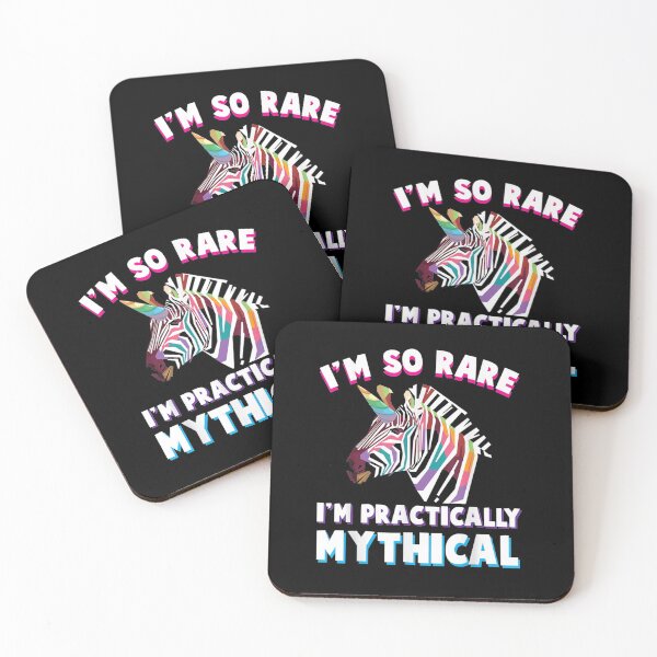 Item preview, Colorful Zebra Unicorn Handicap I M So Rare T Shirt designed and sold by JonathanHyde.