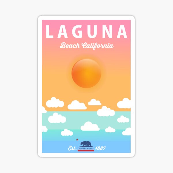 Item preview, Laguna Beach - California. designed and sold by America Roadside..