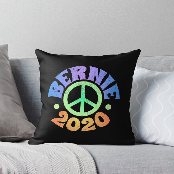 Item preview, Bernie 2020 Retro Vintage Hippie Peace Sign designed and sold by EstelleStar.