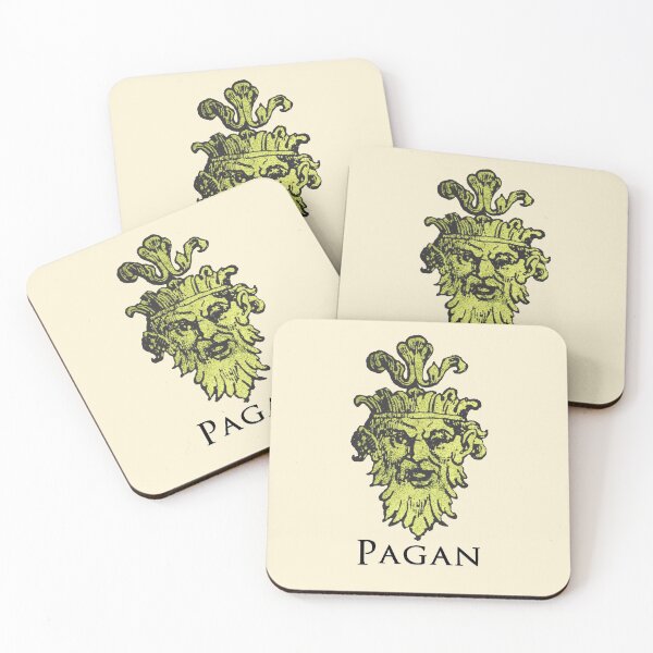 Item preview, Green Man Pagan designed and sold by ThreeHaresMedia.
