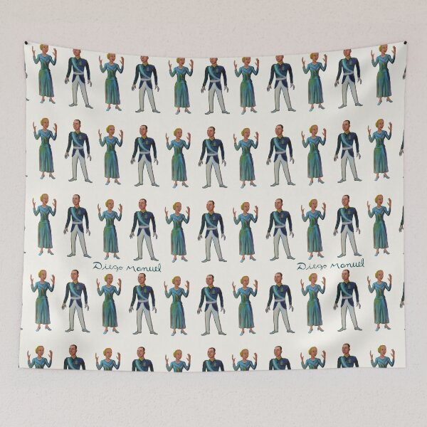 Item preview, Evita y Juan designed and sold by Diego Manuel Rodriguez.