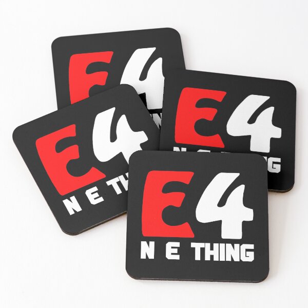 Item preview, Ready for anything red E 4 N E thing designed and sold by NerdySherds.