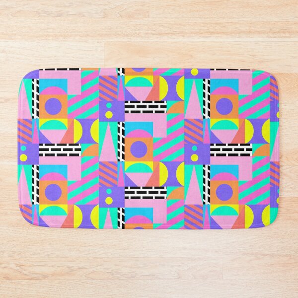 Item preview, Pop color abstract geometric pattern designed and sold by Jen Du.