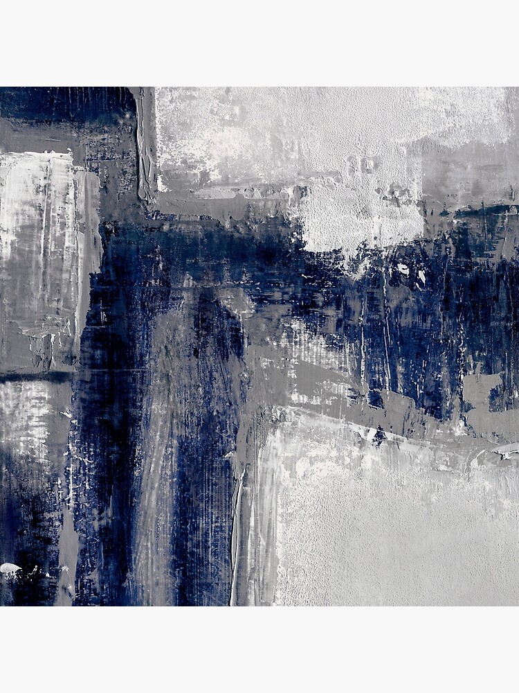 blue gray abstract by ElaSzczepaniak