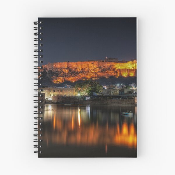 Item preview, Mehrangarh Fort at Night Reflections designed and sold by aaronchoi.