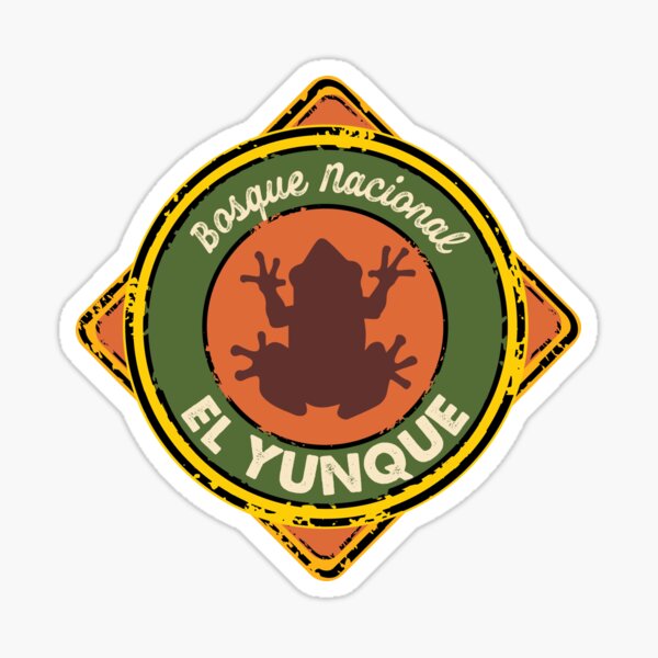 Vista previa del artículo con la obra «Bosque Nacional El Yunque Shirt, Sticker and Mug (CCC)», diseñado y vendido por ginkgotees.