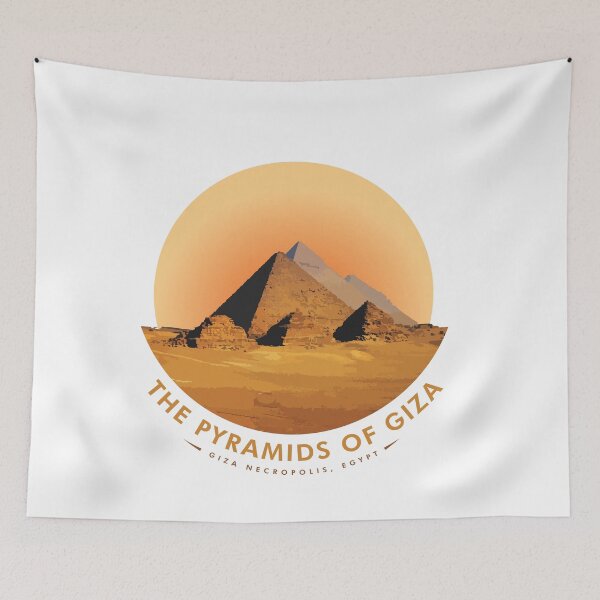 Item preview, The Pyramids of Giza - Giza Necropolis, Egypt designed and sold by Dominic McAfee.