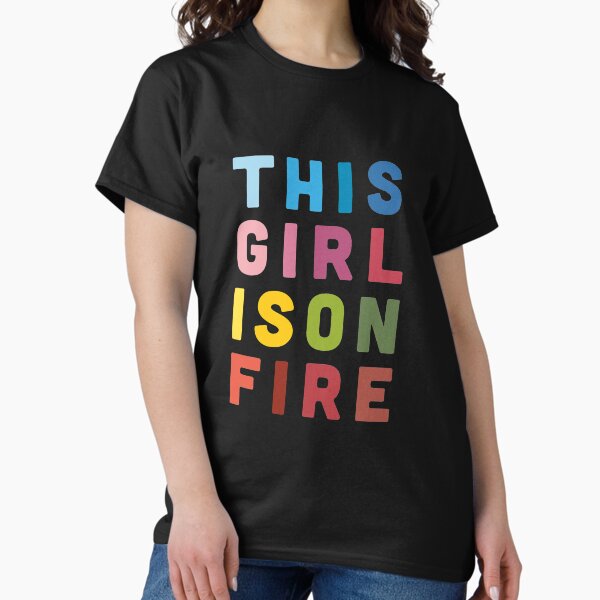 Item preview, This girl is on FIRE designed and sold by SaraDarwish.