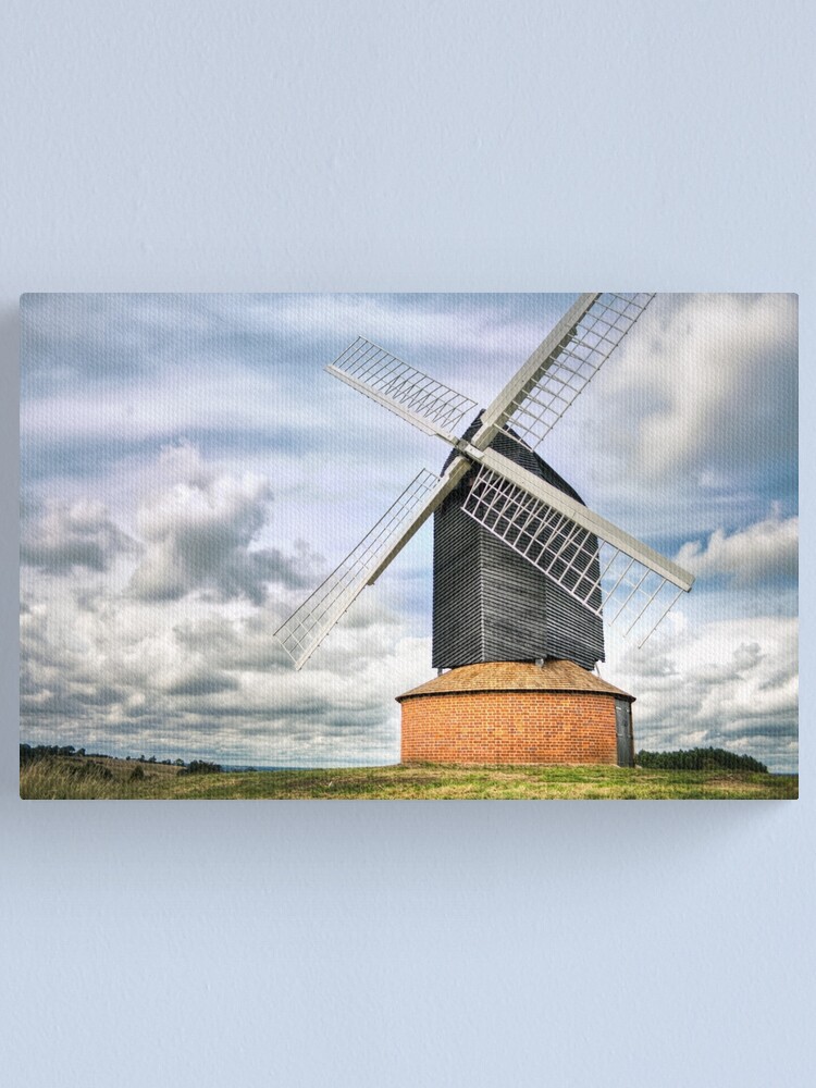 Alternate view of Brill Windmill, 11/07/09 Canvas Print