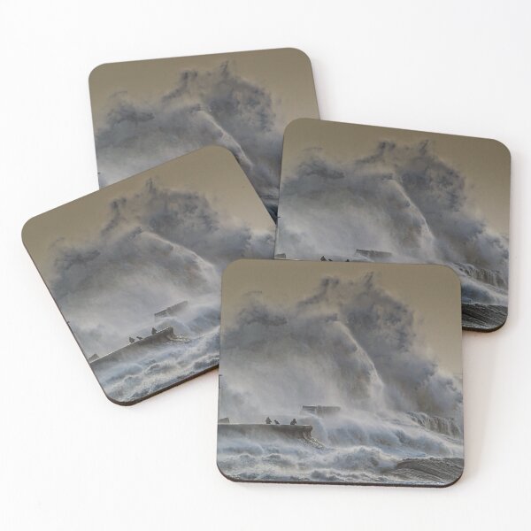 Item preview, Porthcawl during Storm Ciara designed and sold by Jinxyboy1908.