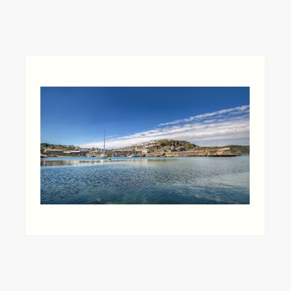 Mevagissey Harbour - 05/07/19 Art Print Art Print