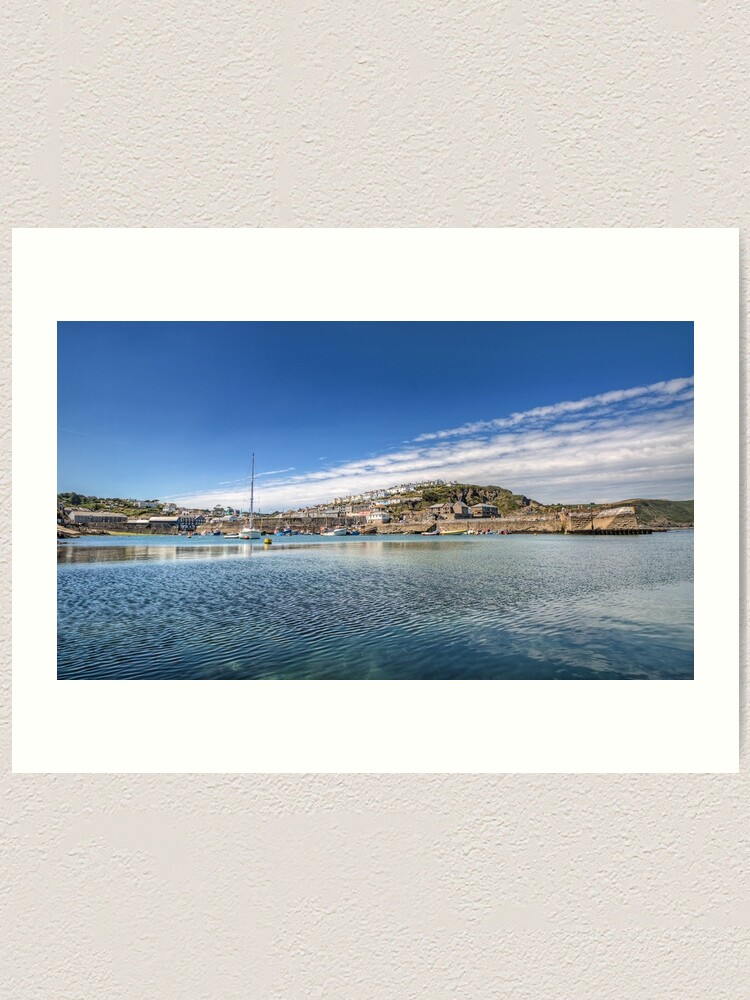 Alternate view of Mevagissey Harbour - 05/07/19 Art Print Art Print