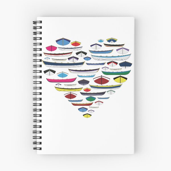 Item preview, Heart full of boats designed and sold by SkiffieShop.