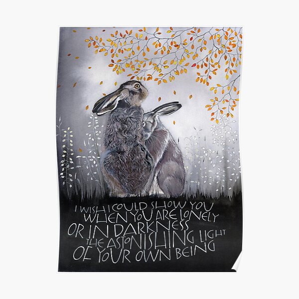 Astonishing Light - with words from Hafiz Poster