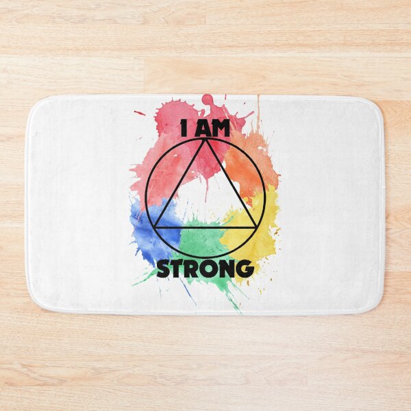 Item preview, I Am Strong - Full Watercolour designed and sold by Tiggs-designs.