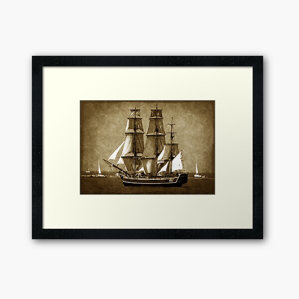 HMS Bounty Framed Art Print