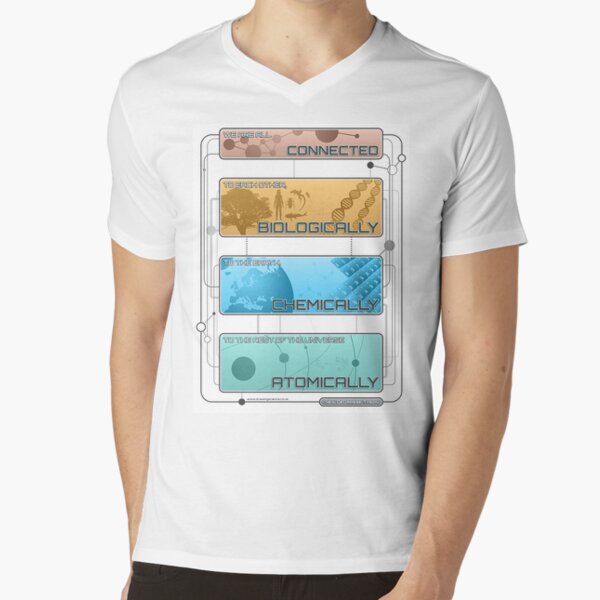 We Are All Connected V-Neck T-Shirt